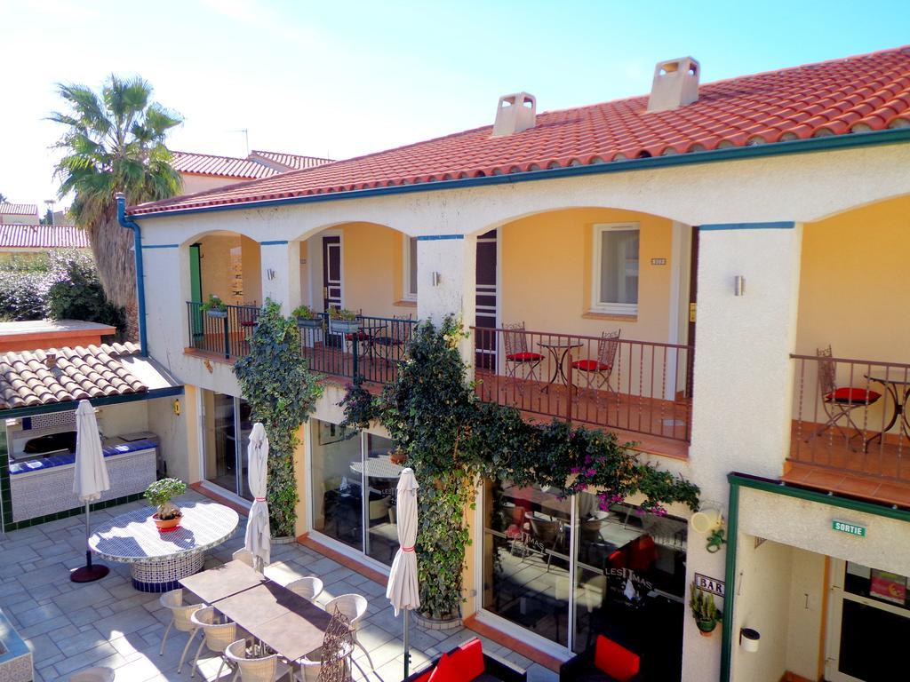 Logis Hotel Les II Mas - Perpignan Sud Cabestany Exterior photo