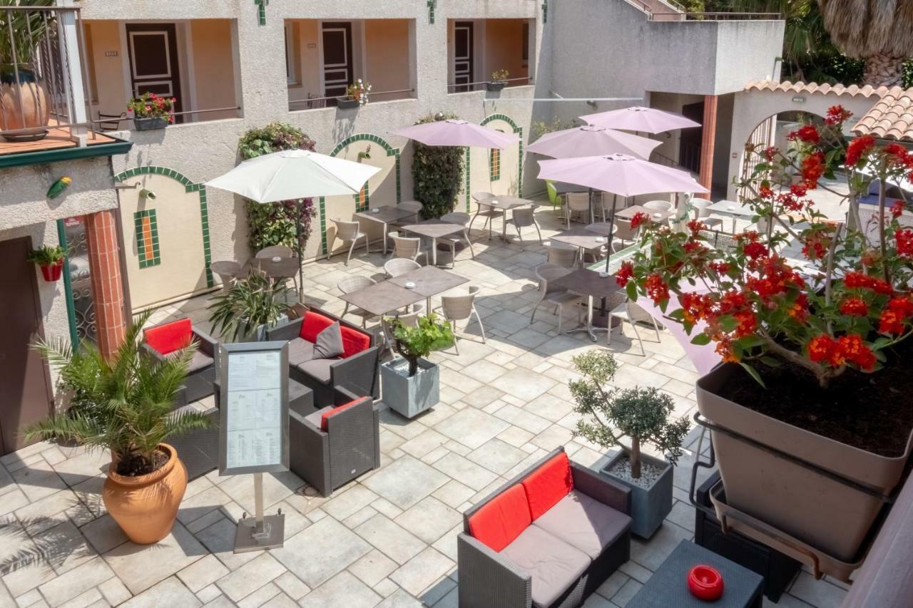 Logis Hotel Les II Mas - Perpignan Sud Cabestany Exterior photo